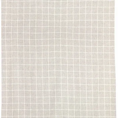 Plaids - Plaid carreaux Irina Perle 140 x 200 - MAISON VIVARAISE - SDE VIVARAISE WINKLER