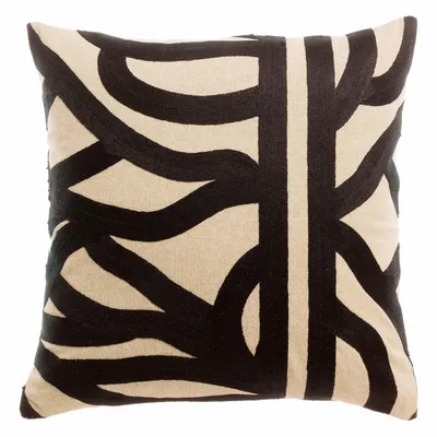 Coussins - Coussin brodé Ezia Ombre 45 x 45 - MAISON VIVARAISE - SDE VIVARAISE WINKLER