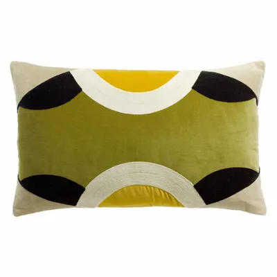 Cushions - Patou Cushion Olive 40 X 65 - MAISON VIVARAISE - SDE VIVARAISE WINKLER
