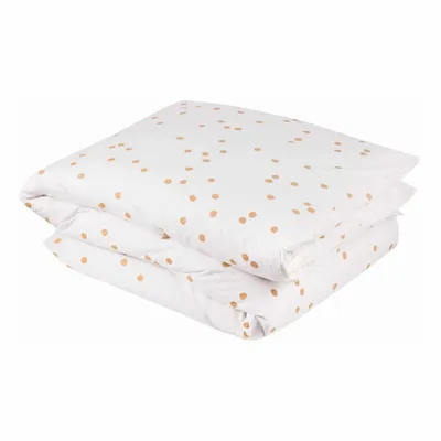 Bed linens - Duvet Cover Odette Milk/Bronze 260 X 240 - LA CERISE SUR LE GATEAU