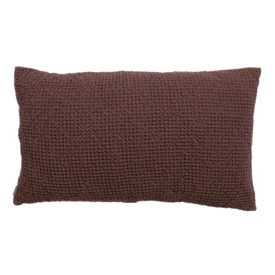 Coussins - Coussin recyclé Maia Ébène 30 x 50 - MAISON VIVARAISE - SDE VIVARAISE WINKLER