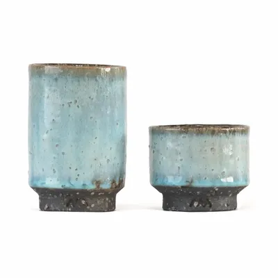 Tasses et mugs - Iga-yaki Hortensia Tasse en céramique - ASEMI CO.