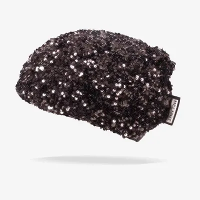 Chapeaux - Couvre-casque Big Sequins Noir – Adulte - HELMUT COVER