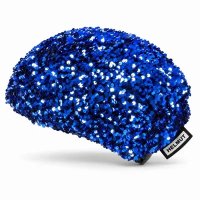 Accessoires enfants - Couvre-casque Big Sequins Bleu Roi – Enfant - HELMUT COVER