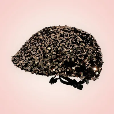 Chapeaux - Couvre-casque Big Sequins Bronze – Adulte - HELMUT COVER