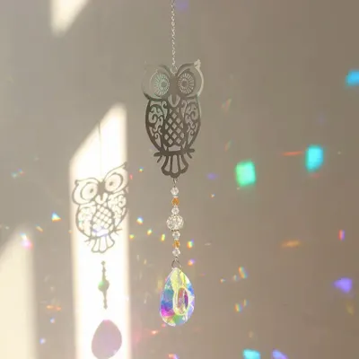 Objets design - Attrape-soleil chouette - MANDALASHOP
