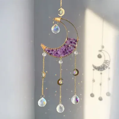 Gifts - Mystic Moon suncatcher - MANDALASHOP