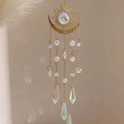 Gifts - Moon and Sun Suncatcher - MANDALASHOP