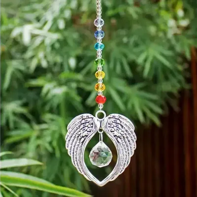 Gifts - Crystal Suncatcher Wings of Love - MANDALASHOP
