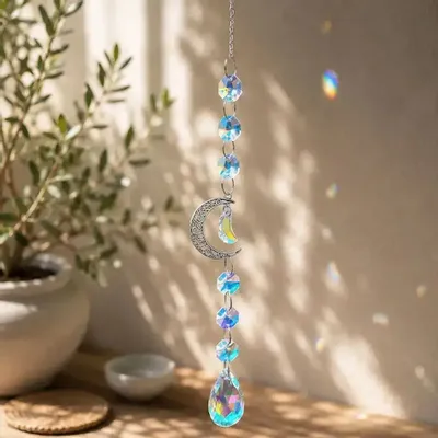 Gifts - Moon Suncatcher - MANDALASHOP