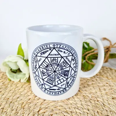 Cadeaux - Mug Om - Aum (chakra indien violet) - MANDALASHOP