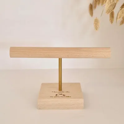 Objets de décoration - portant-a-porte-cles-en-bois - LES PETITES HIRONDELLES