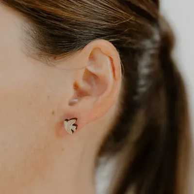 Boucles d'oreilles en bois - Hirondelles - LES PETITES HIRONDELLES