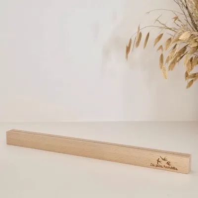 Objets de décoration - Reglette-en-bois - LES PETITES HIRONDELLES