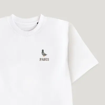 Apparel - T-Shirt Pigeon - Brodé - STUDIO COT COT