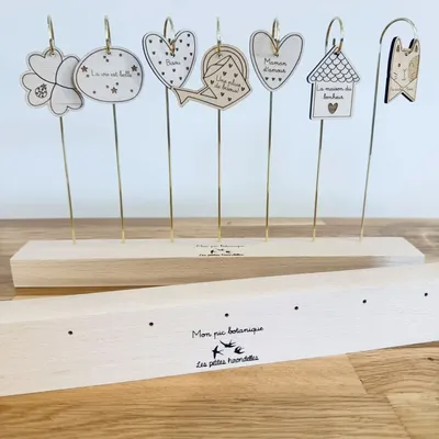 Objets de décoration - Présentoir - Pics botaniques - LES PETITES HIRONDELLES