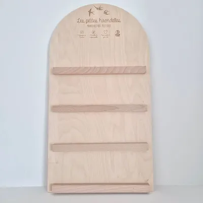 Objets de décoration - Présentoir mural en bois - LES PETITES HIRONDELLES