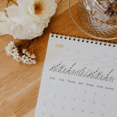 Papeterie bureau - Calendrier Botanique 2027 - LES PETITES HIRONDELLES