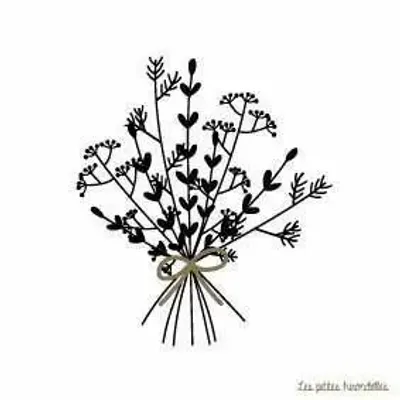 Papeterie bureau - Carte & enveloppe - Bouquet - LES PETITES HIRONDELLES