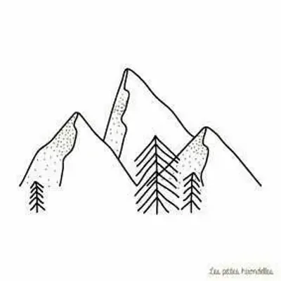 Papeterie bureau - Carte & enveloppe - Montagnes - LES PETITES HIRONDELLES