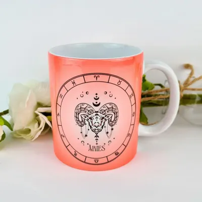 Cadeaux - Mug signe astrologique Bélier - MANDALASHOP