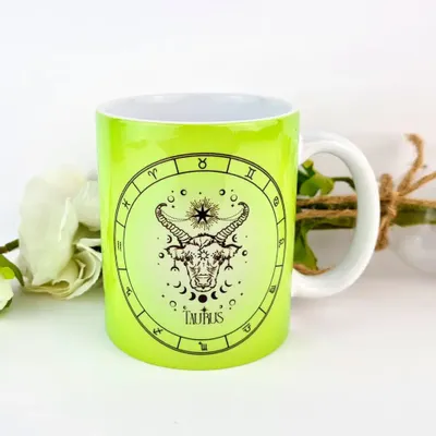Cadeaux - Mug signe astrologique Taureau - MANDALASHOP