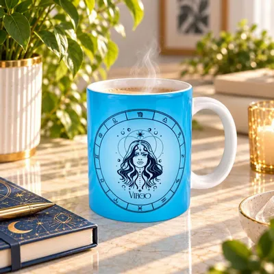 Gifts - Virgo zodiac mug - MANDALASHOP