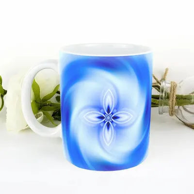Gifts - Mug Mandala of Will (blue) - MANDALASHOP