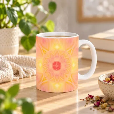 Gifts - Mug Mandala to live with one's soul - MANDALASHOP