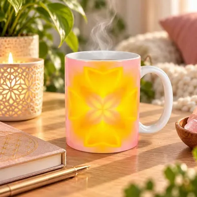 Gifts - Mug of communication and contact with the Angels - MANDALASHOP
