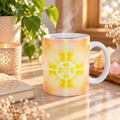 Cadeaux - Mug Mandala s'instruire dans la lumière - MANDALASHOP