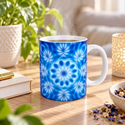 Cadeaux - Mug Mandala douceur des sentiments - MANDALASHOP