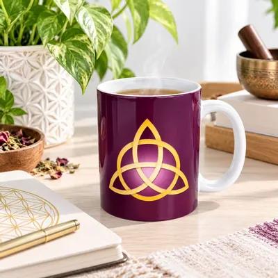 Gifts - Triquetra Mug - MANDALASHOP