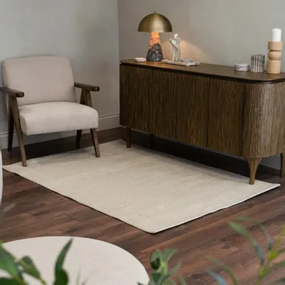 Objets de décoration - Pasco Tapis rectangulaire beige 123x181 - RV  ASTLEY LTD