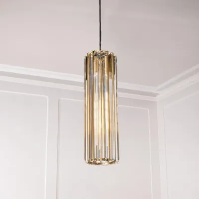 Plafonniers - Reagan Pendentif ancien en laiton - RV  ASTLEY LTD
