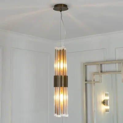 Plafonniers - Colmar Pendentif ancien en laiton - RV  ASTLEY LTD