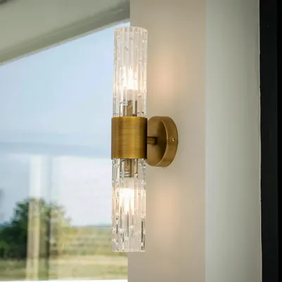 Appliques - Ansley Lampe murale à 2 ampoules - RV  ASTLEY LTD