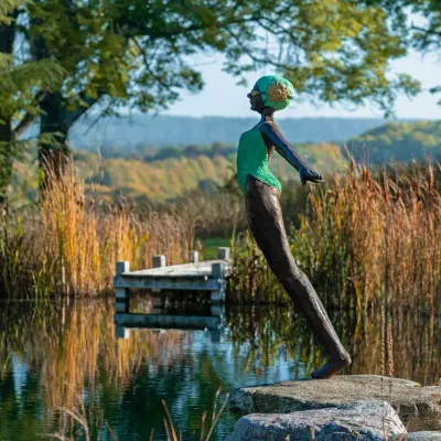 Outdoor pools - Nell - DAWN CONN SCULPTURE