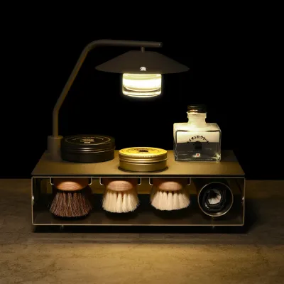 Lampes de bureau  - Coffre Lion Heritage Shine - LION SHOE CREAM HONPO