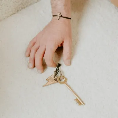 Cadeaux - Porte-clés en bois - Super Marraine - LES PETITES HIRONDELLES
