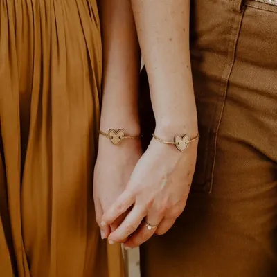 Bracelets - bracelet-en-bois-coeur - LES PETITES HIRONDELLES