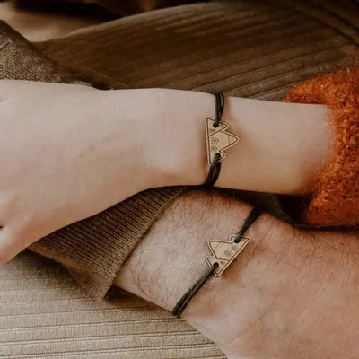 Bracelets - bracelet-en-bois-montagne - LES PETITES HIRONDELLES