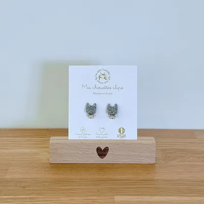 boucles-clips-pailletees-chats - LES PETITES HIRONDELLES