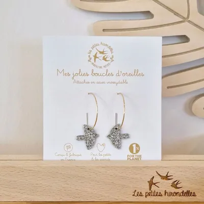 creoles-pailletees-colombes - LES PETITES HIRONDELLES