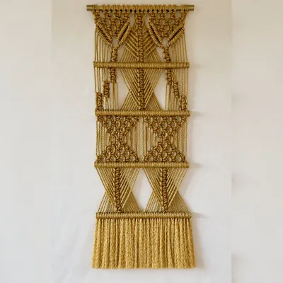 Tapisseries - Suspension Murale Macramé Fondation Doré - NŒULUXE