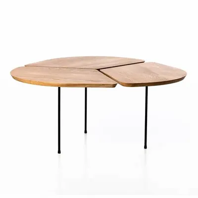 Autres tables  - Miss Trèfle en chêne massif - AIRBORNE