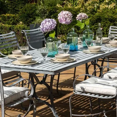 Tables Salle à Manger - Southwold Rectangle Dining Table 1.8m - HARROD HORTICULTURAL