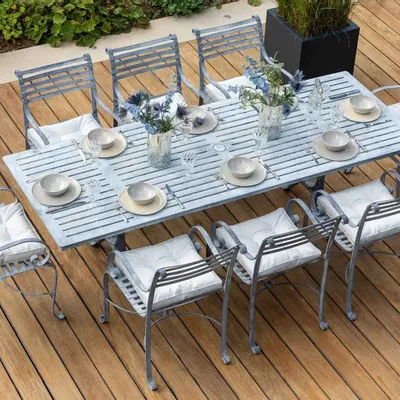 Tables Salle à Manger - Southwold Rectangle Dining Table 2.4m - HARROD HORTICULTURAL