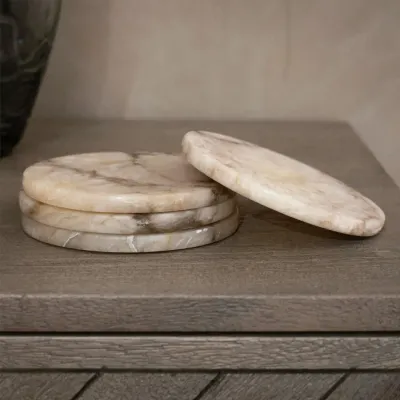 Decorative objects - Breuer Cream Set Of Four Coasters - RV  ASTLEY LTD