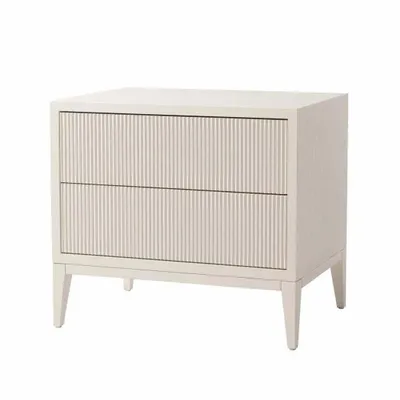 Tables de nuit - Amur Large Chevet Blanc - RV  ASTLEY LTD